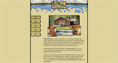 Desktop Screenshot of littlepineresort.com